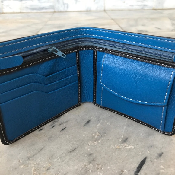 Men Wallet Genuine Supreme Leather Bifold Handmade - Picture 1 of 8